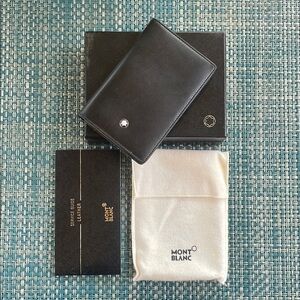 Montblanc Black Leather Card Holder